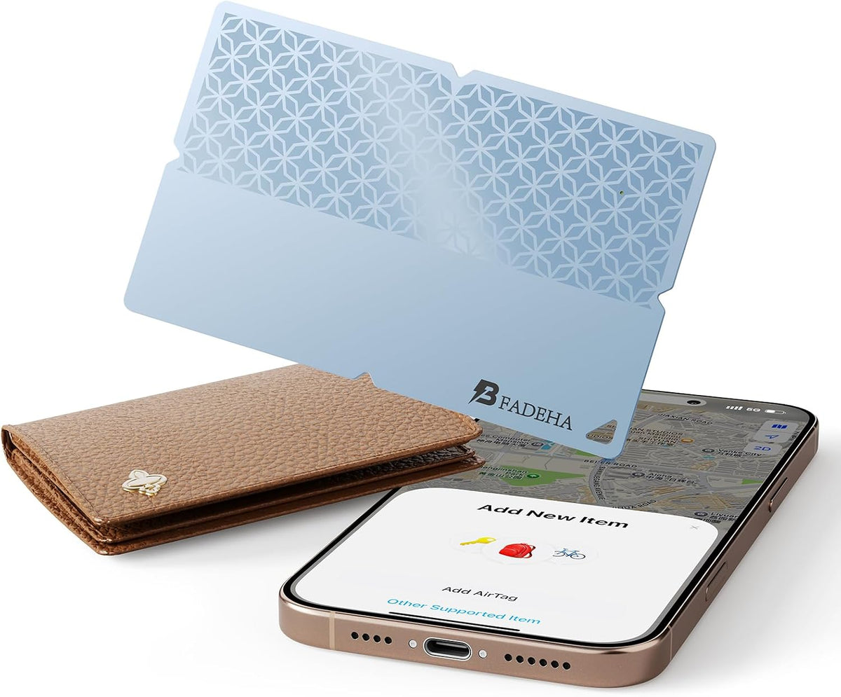 2026 Apple MFi Certified Wallet Tracker Smart Card for Find My