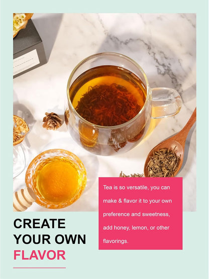TeeLux Valerian Root Tea Loose Leaf, Cut & Sifted, Caffeine Free, 16oz