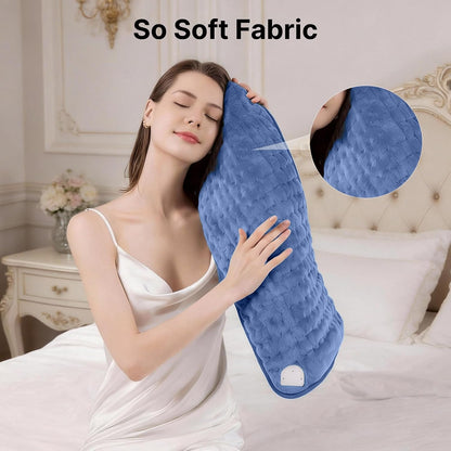 Heating Pad for Back, Neck, and Shoulder Pain Relief, Electric Heat Pad with 6 Heat Levels, Moist Heat Option, Auto Shut-Off, Birthday Christmas Gifts for Women Men Mom Dad Grandma, Gifts for her