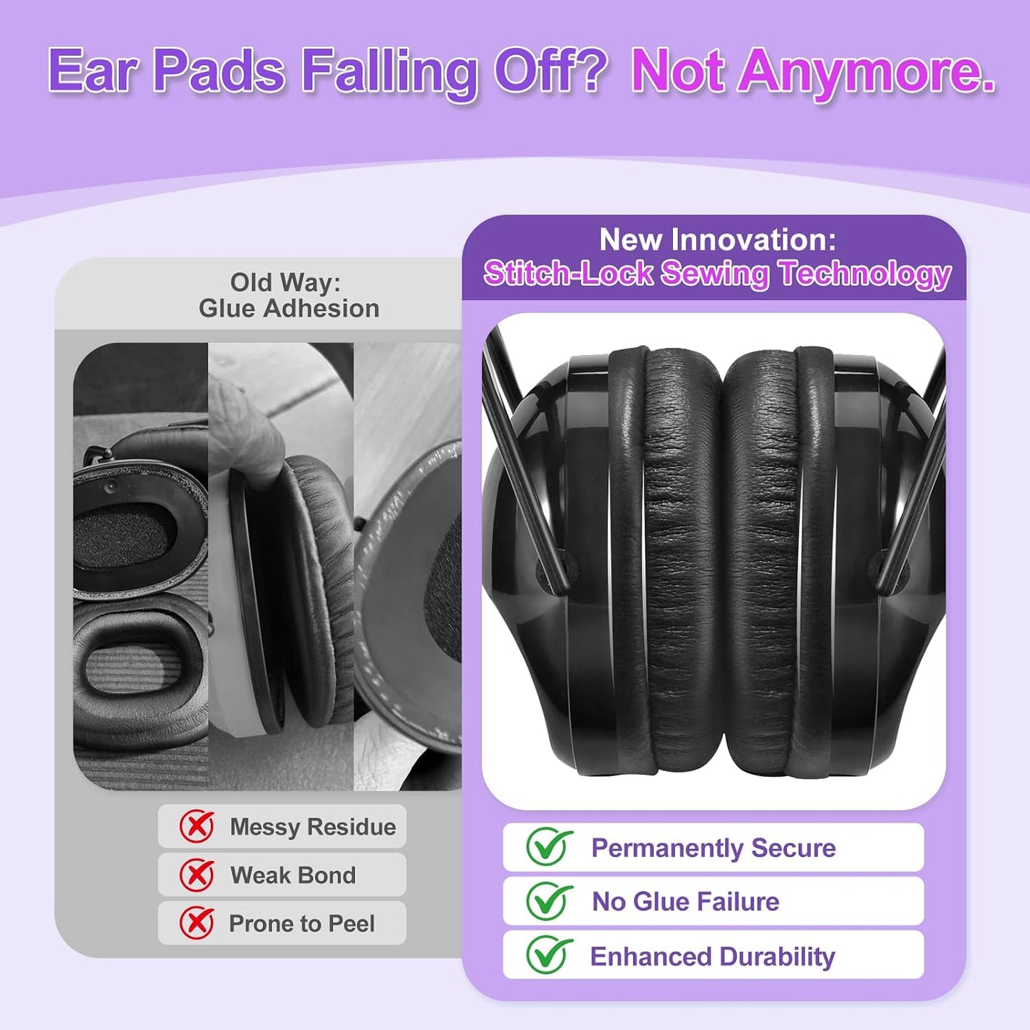 ZOHAN EM030 Kids Ear Protection, Noise Cancelling Headphones Ear Muffs for Autism Sensory, Safety Noise Reduction Hearing Protection for Monster Truck/Concerts/Fireworks/Air Shows