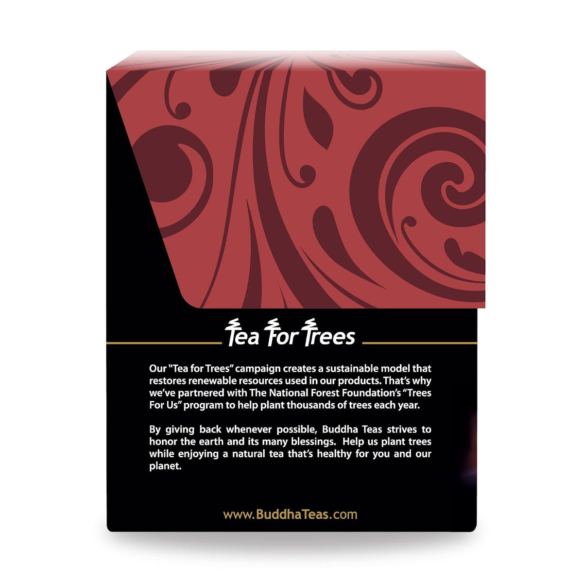 Buddha Teas Organic Pure Mind Blend - Herbal Tea, Caffeine Free