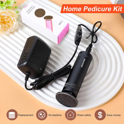 Electric Foot Callus Remover 36W, 1200RPM Heavy Duty Metal Grinder