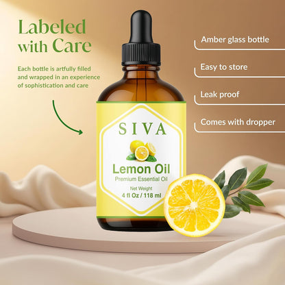 Siva Lavender Essential Oil, Huge Bottle, Large Size, 16 Fl Oz (473 ml)