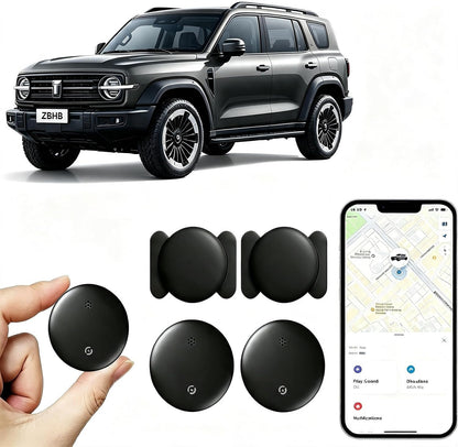 2-Pack Car GPS Tracker, No Monthly Fees, Hidden Vehicle Tracker