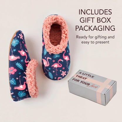 Cozylook Fuzzy Slippers for Women Indoor Soft Sole Slipper Socks