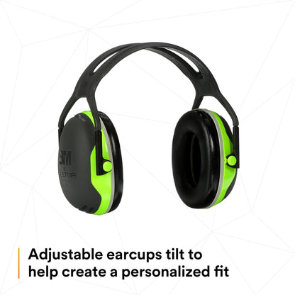 3M PELTOR Hearing Protection Earmuffs, X4 Series Noise Protection, Construction, Manufacturing, Assembly, Sanding
