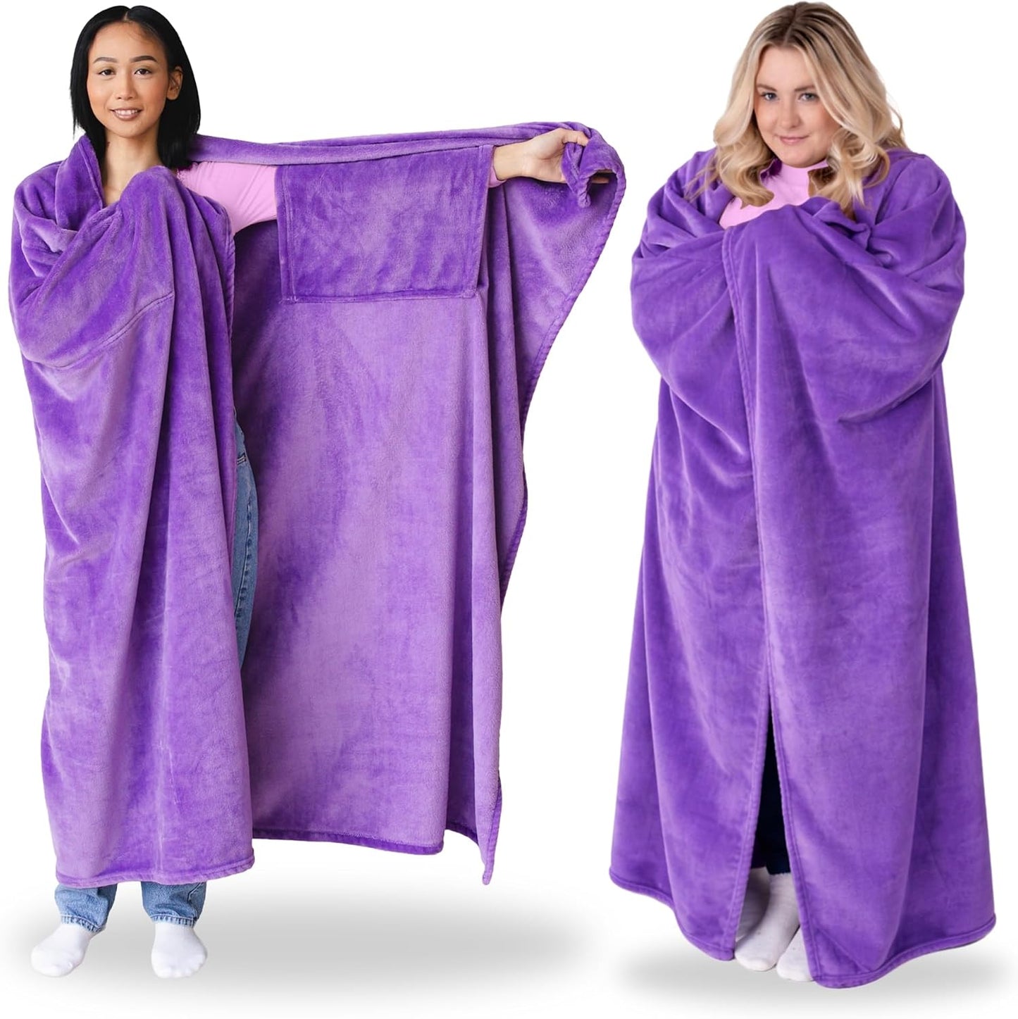 Super Blanky Wearable Blankets for Women & Men, Graduation Day Gift for Her, Cozy Gifts for Women, Wife Birthday Gifts Ideas