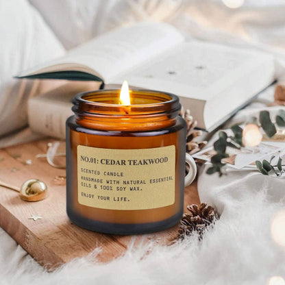 6-Pack Scented Candles for Home, 3.5 Oz Soy Wax Aromatherapy Candle Gift Set, Lavender Chamomile, Eucalyptus Mint & Vanilla, Birthday Gifts for Women, Thank You Graduation Gifts