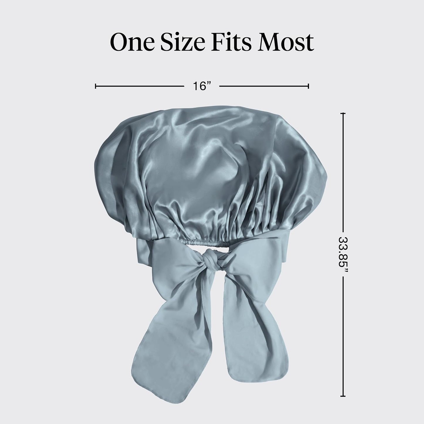 Kitsch XL Satin Bonnet for Sleeping - Softer Than Silk Bonnet For Sleeping Women - Secure Fit, Adjustable, Night Cap For Curly & Textured Hair - Prevents Breakage, Tangles & Thinning - Blush