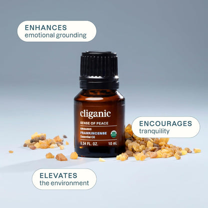 Cliganic Organic Lavender Essential Oil - 100% Pure Natural Undiluted, for Aromatherapy Diffuser | Non-GMO Verified - Colors A