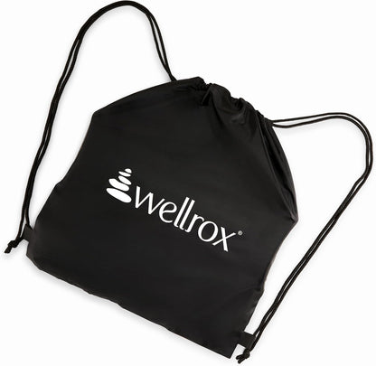 Wellrox Pilates Ring and Carrying Bag- Lightweight Magic Circle Yoga Ring- Core, Thigh and Arm Exerciser for Yoga, Pilates, Strength Training (15 inches)