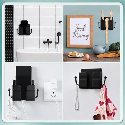 Jetec Wall Mounted Phone Holder, Multicolor