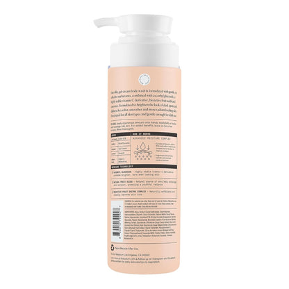 Naturium The Smoother Glycolic Acid Exfoliating Body Wash, Soft & Smoothing Cleanser, 16.9 oz