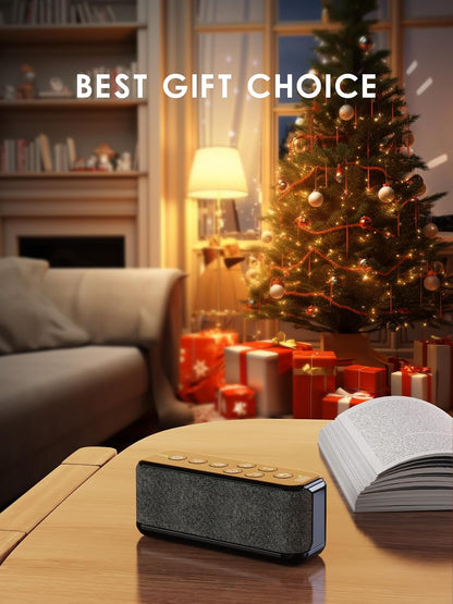 OnLyee White Noise Machine for Office Privacy, USB Rechargeable Sound Machine with 42 Non-Looping Sounds, Auto-Off Timer for Focus, Sleep and Travel