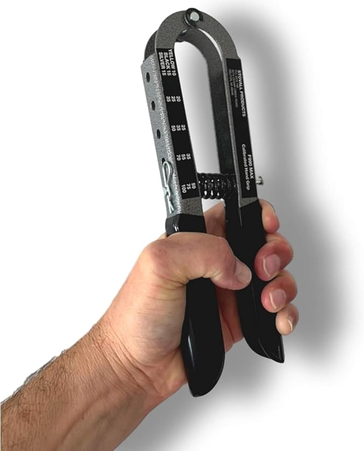 Stovall Adjustable Grip Strength Trainer | Professional Physical Therapy Hand Grip Exerciser | Rehab Hand Exerciser with Resistance