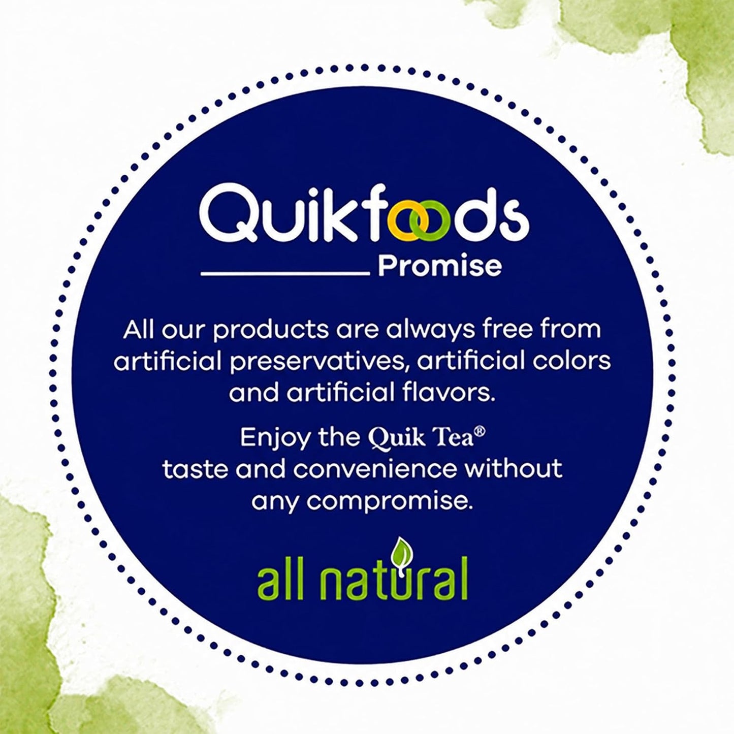 QuikTea Instant Cardamom Chai Tea Latte Unsweetened, 10 Single-Serve Sachets, Artisanal Indian Chai Latte Mix, Just Add Hot Water, Low Caffeine, Non-GMO, Gluten Free