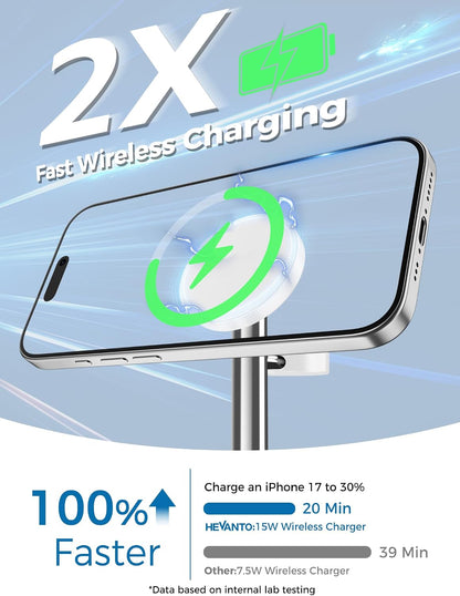 Mag-Safe Charger 3 in 1 Charging Station for iPhone Apple Watch AirPods