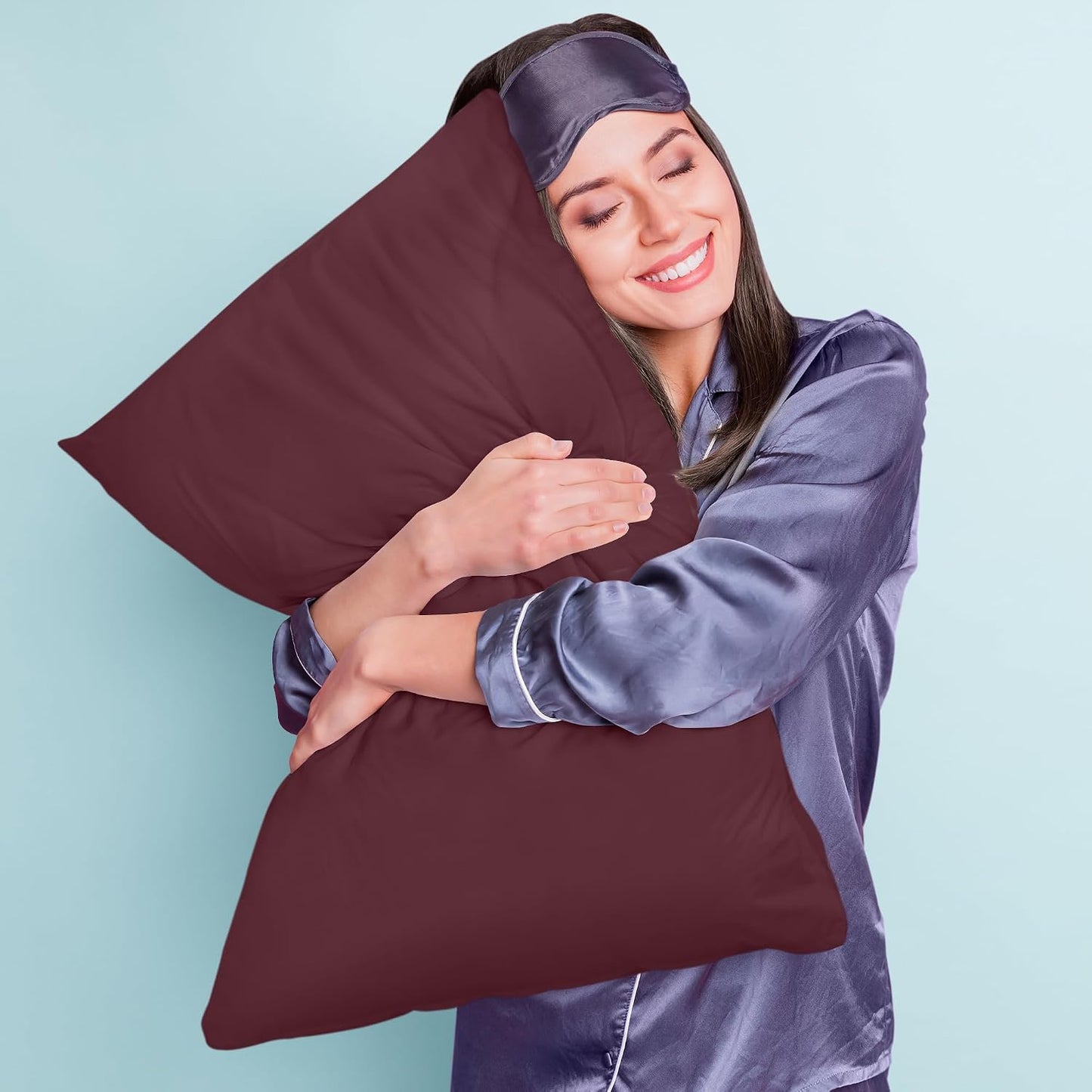 Utopia Bedding Premium 100% Waterproof Pillow Protectors with Zipper Standard Size (Set of 4), Bed Bug and Dust Mite Proof Zippered Pillow Covers, Pillow Encasement Cases, Gray