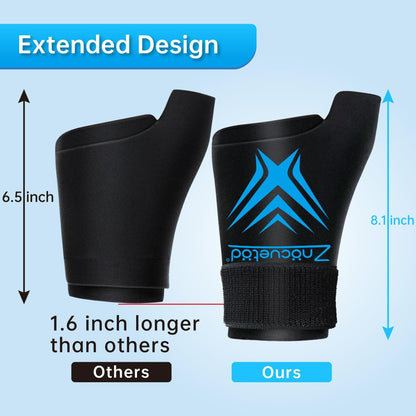 Knee Ice Pack Wrap Extended Ice Packs for Injuries Reusable Leg Freeze Compression Sleeves, Gel Cooling Knees Brace Cold Hot Packs Therapy Flexible for Pain Relief, Surgery Recovery Gift for Women Men