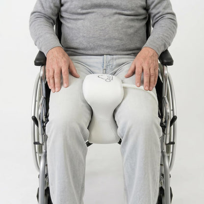 Vaunn Medical Cloud Air Side Sleeper Memory Foam Knee Pillow and Leg Positioner Cushion to Soothe Back, Leg and Hip Discomfort