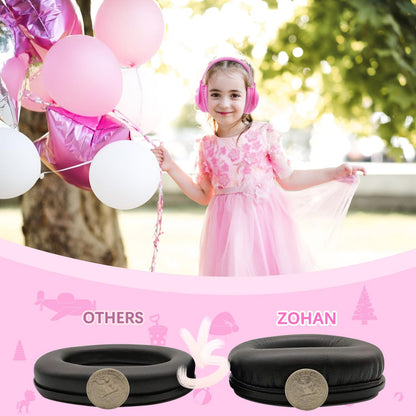 ZOHAN EM030 Kids Ear Protection, Noise Cancelling Headphones Ear Muffs for Autism Sensory, Safety Noise Reduction Hearing Protection for Monster Truck/Concerts/Fireworks/Air Shows
