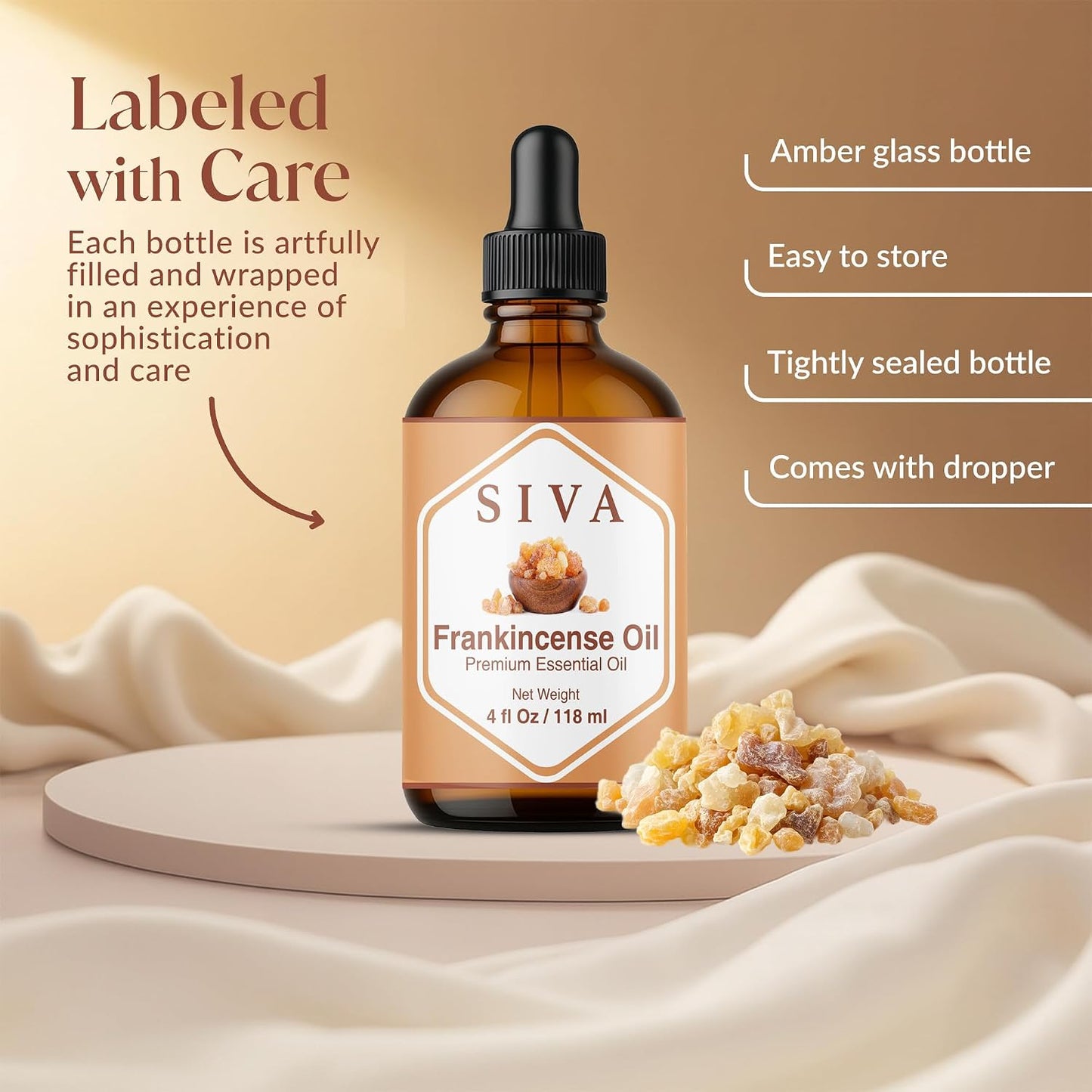 Siva Lavender Essential Oil, Huge Bottle, Large Size, 16 Fl Oz (473 ml)