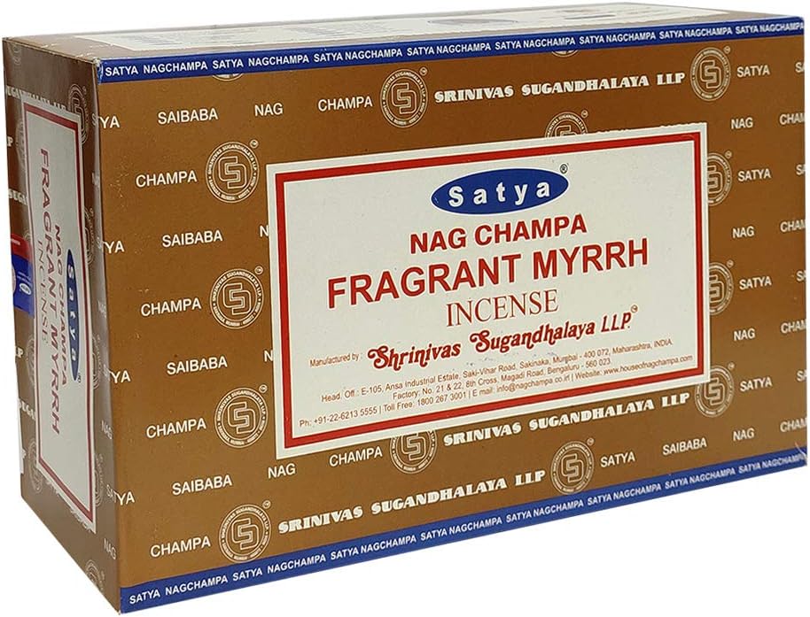 TRUMIRI Incense Stick Holder Bundle with Satya Sai Baba Nagchampa 250g Bulk Incense Sticks Nag Champa Agarbatti - Pack of 1 (Approx 250 Insence-Sticks)