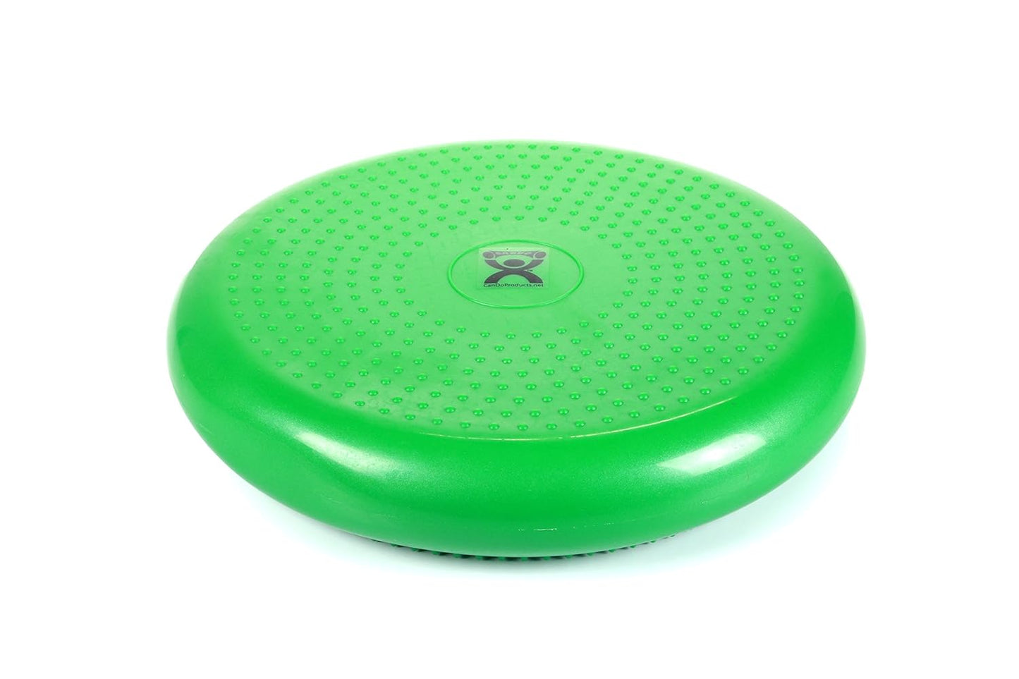 Cando-30-1870 CanDo Inflatable Balance Disc for Balance Training, Proprioception, Strengthening Lower Extremities, Posture, Back Pain, Stress Relief, Restlessness and Anxiety. Black, 14” Diameter