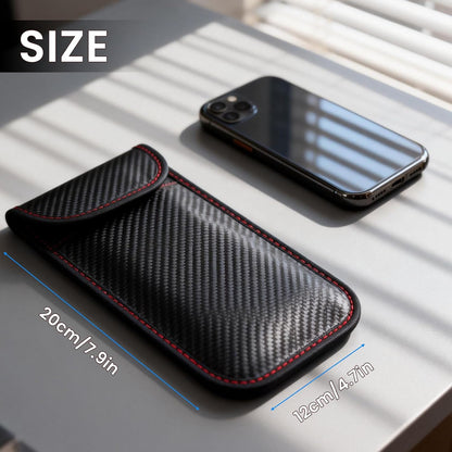 Faraday Bags for Phones, 2 Pack Signal Blocking Pouch