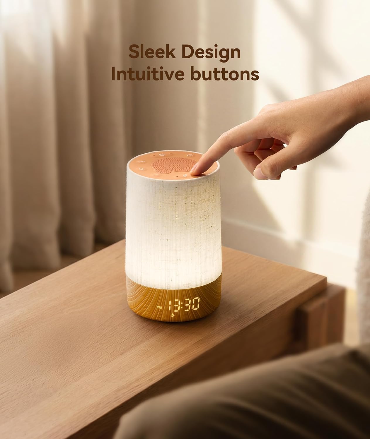 Dreamegg Sunrise Alarm Clock, Sound Machine with Alarm Clock &Wake Up Light
