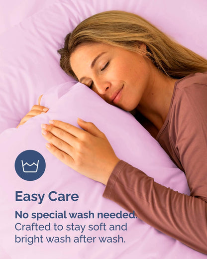 Standard Pillow Cases Set of 10 - Ultra Soft Hotel Quality Pillowcase Covers - Comfy, Cozy & Wrinkle Free - Shrink, Stain and Fade Resistant - Machine Washable Pillow Protectors - 10 Pcs Set - White - Colors A