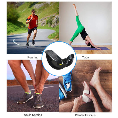 Foot Rocker Calf Stretcher Ankle Plantar Board for Achilles Tendonitis, Muscle Stretch, Feet and Shin Splint Pain Relief - Improve Calf Flexibility, Ankle Mobility - Rose