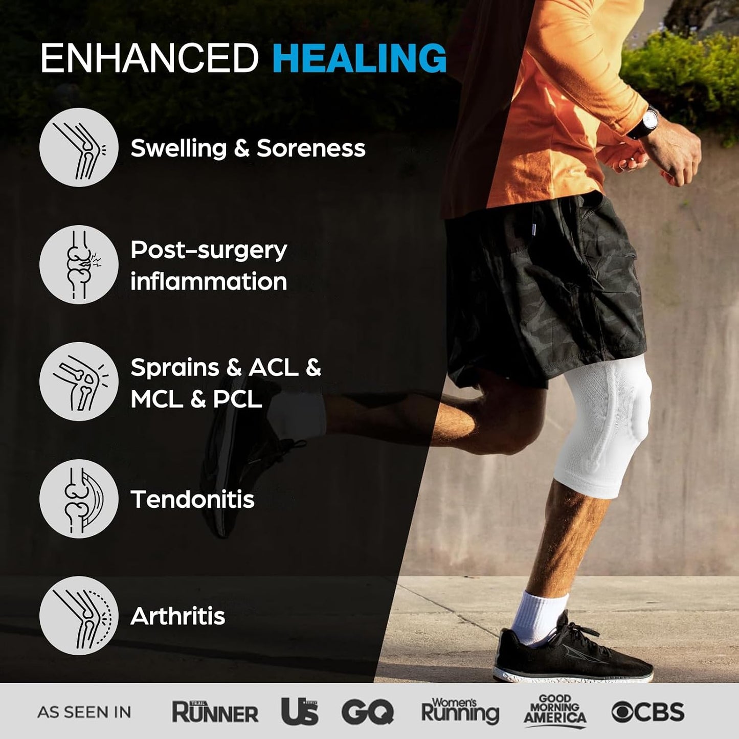 NEENCA Professional Knee Brace, Medical Knee Support for Women & Men Relief