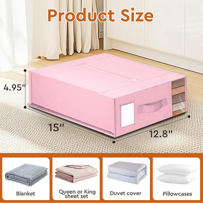 StorageTastic Bed Sheet Closet Organizers and Storage Under Bed Storage