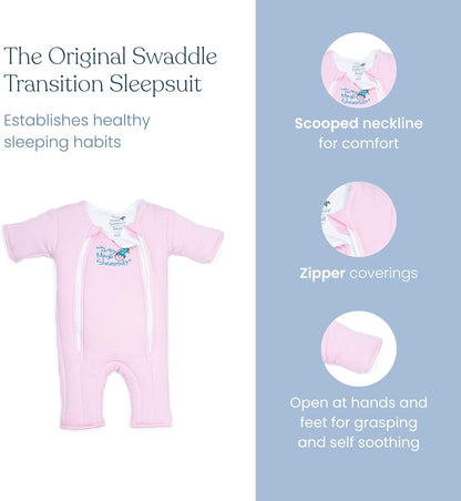 Magic Sleepsuit Baby Merlin's Cotton Baby Swaddle Transition Product