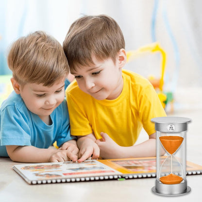 2 Minute Hourglass Sand Timer with Suction Cup,Unbreakable Sucker Sand Clock Timer 2 min,Plastic Mini Sand Watch,Rotatable Reloj De Arena for Kids Toothbrush(Blue)
