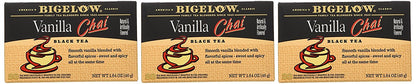Bigelow Tea Black Tea 6 Flavor Variety Pack, Caffeinated Tea with Mint, Lemon, Constant Comment, English Teatime, Earl Grey, and Vanilla Chai, 20 Count Box (Pack of 6), 120 Total Tea Bags
