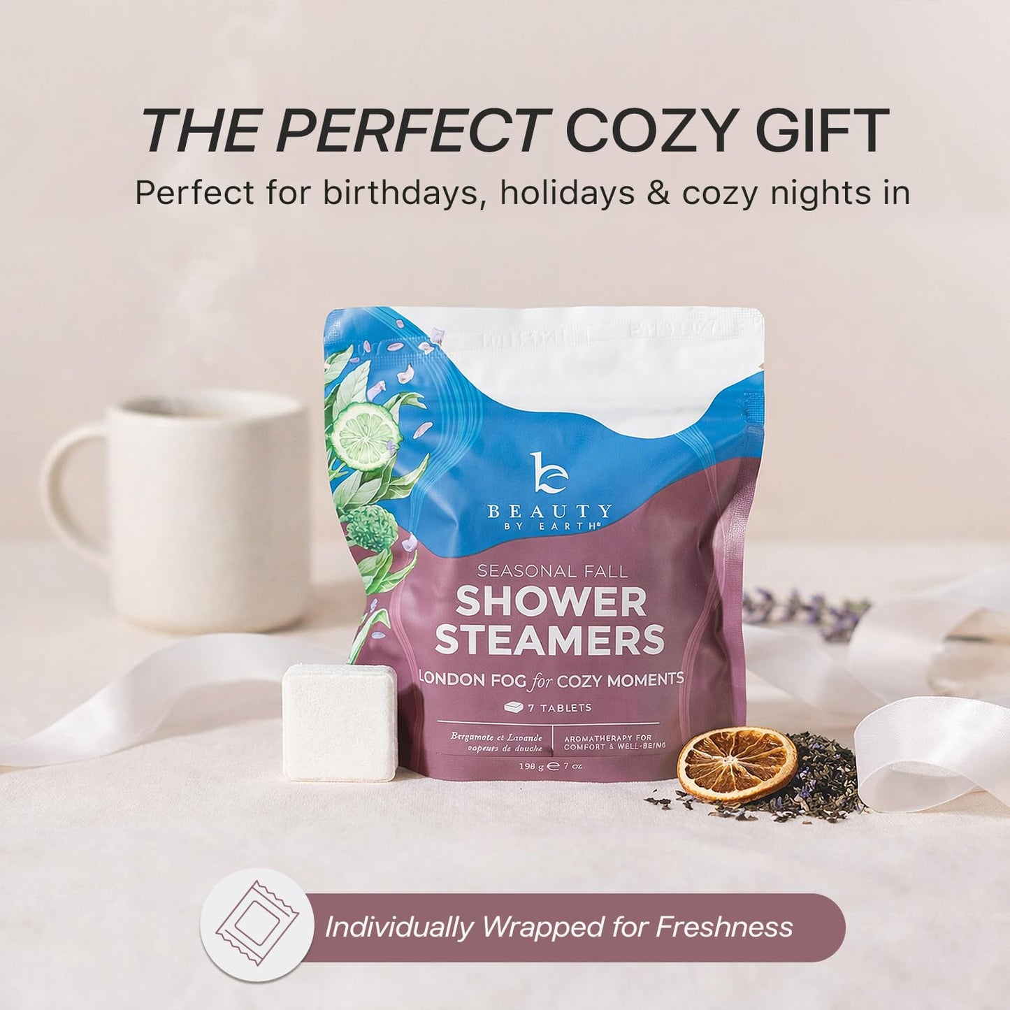 Shower Steamers Aromatherapy - USA Made with Natural Ingredients & Eucalyptus Essential Oil, Large Shower Bombs, Relaxation Spa Gifts for Women & Men, Unique Self Care Gifts