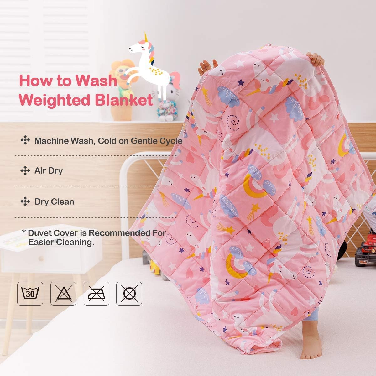 Sivio Weighted Lap Pad 2lbs, Cotton Weighted Blanket Sensory Weighted Lap Blanket Indoor Outdoor, 19 x 21 Inch, Blue Dinosaur