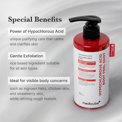 medicube Body Peel Shot with Kojic Acid and Turmeric