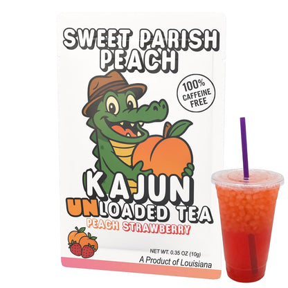 Kajun Loaded Tea Packets – Caffeine Free UNLoaded Tea Variety 6 Pack Bundle