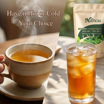 Nutricas Oolong Tea, Oolong Tea Organic, 5g*20 Bags Selected Tea Leaves