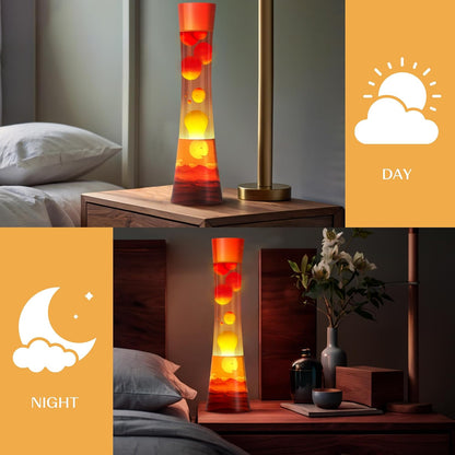 JAMBO 15.5" The Upgraded Motion Lamp, Sunset Decal Motion Light, Beautiful Home Decor, Living Room Bedroom Lamp, Relaxing Nightlight for Teens, Kids & Adults