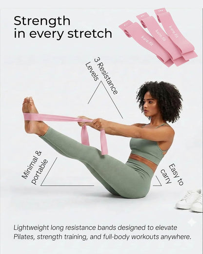 Pilates Kit for Women – Home Pilates Equipment Set with Ring, Ball & Resistance Bands | Pilates Starter Kit with Accessories in Gift Box