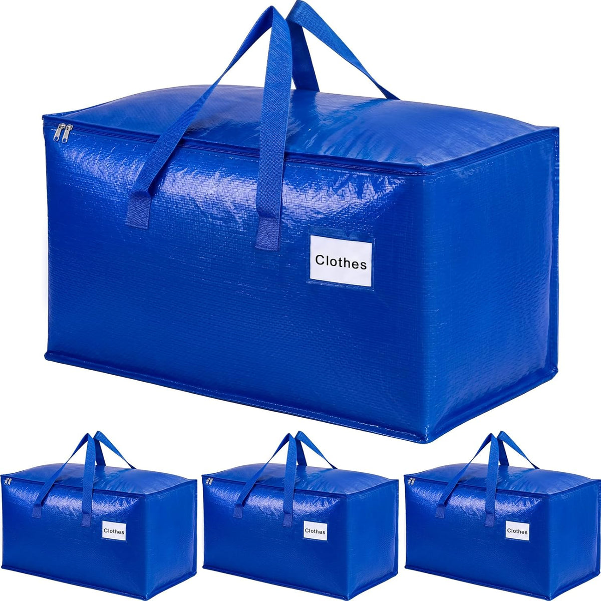 KYODOLED Clear Moving Bags Heavy Duty Extra Large, Storage Totes