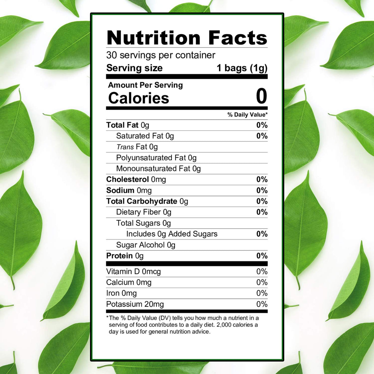 Soursop Leaf Herbal Tea Bags, 30 Count – All-Natural Dried Annona Muricata Leaves, Caffeine-Free Herbal Tea