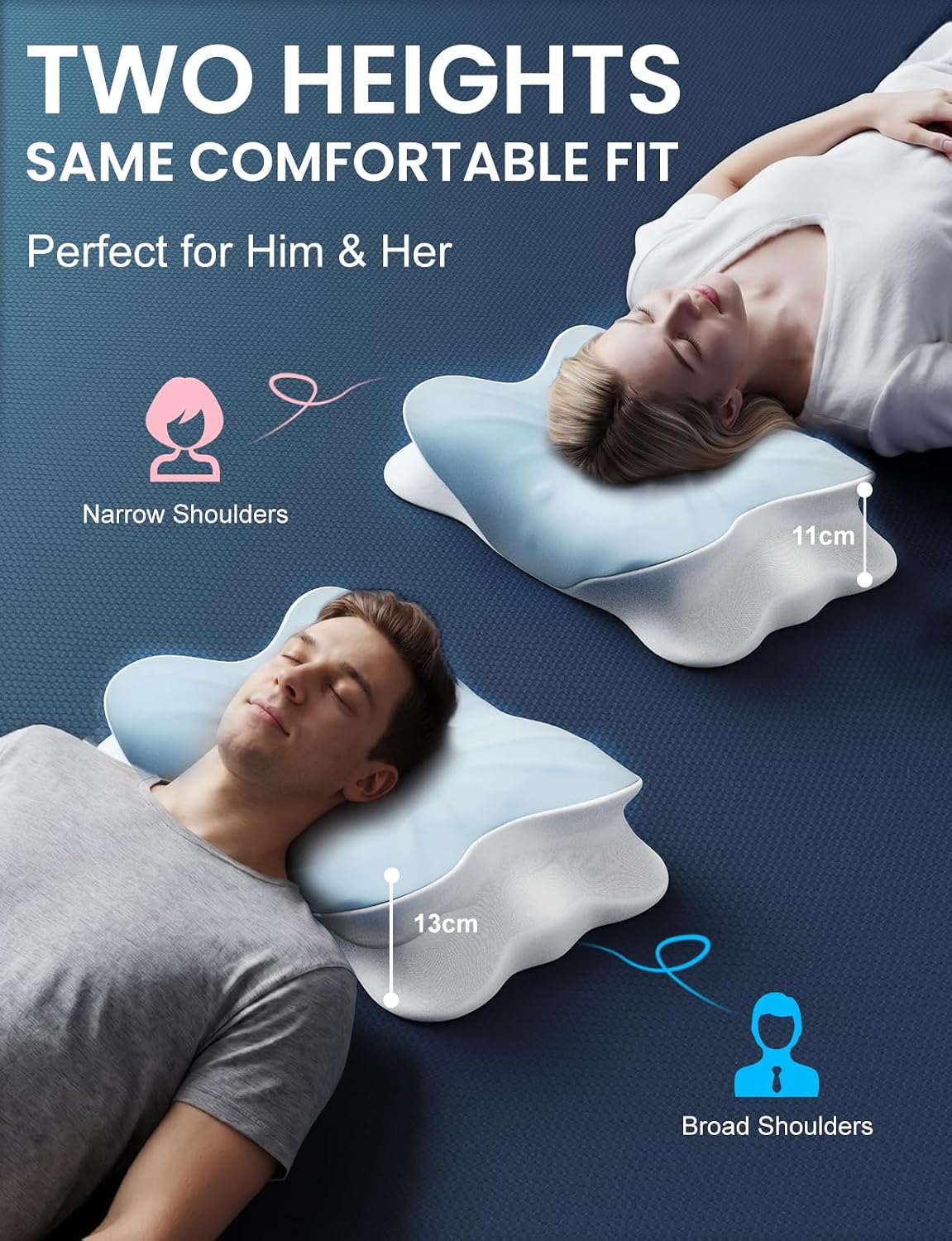 Cervical Neck Pillow