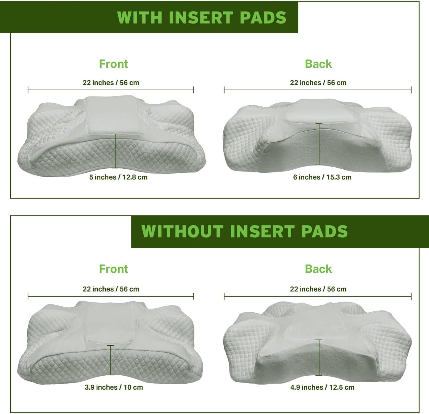EnduriMed CPAP Pillow for Side Sleeping - Adjustable Memory Foam CPAP Pillows for Side & Back Sleepers - Eligible for Better Sleep with CPAP Machine