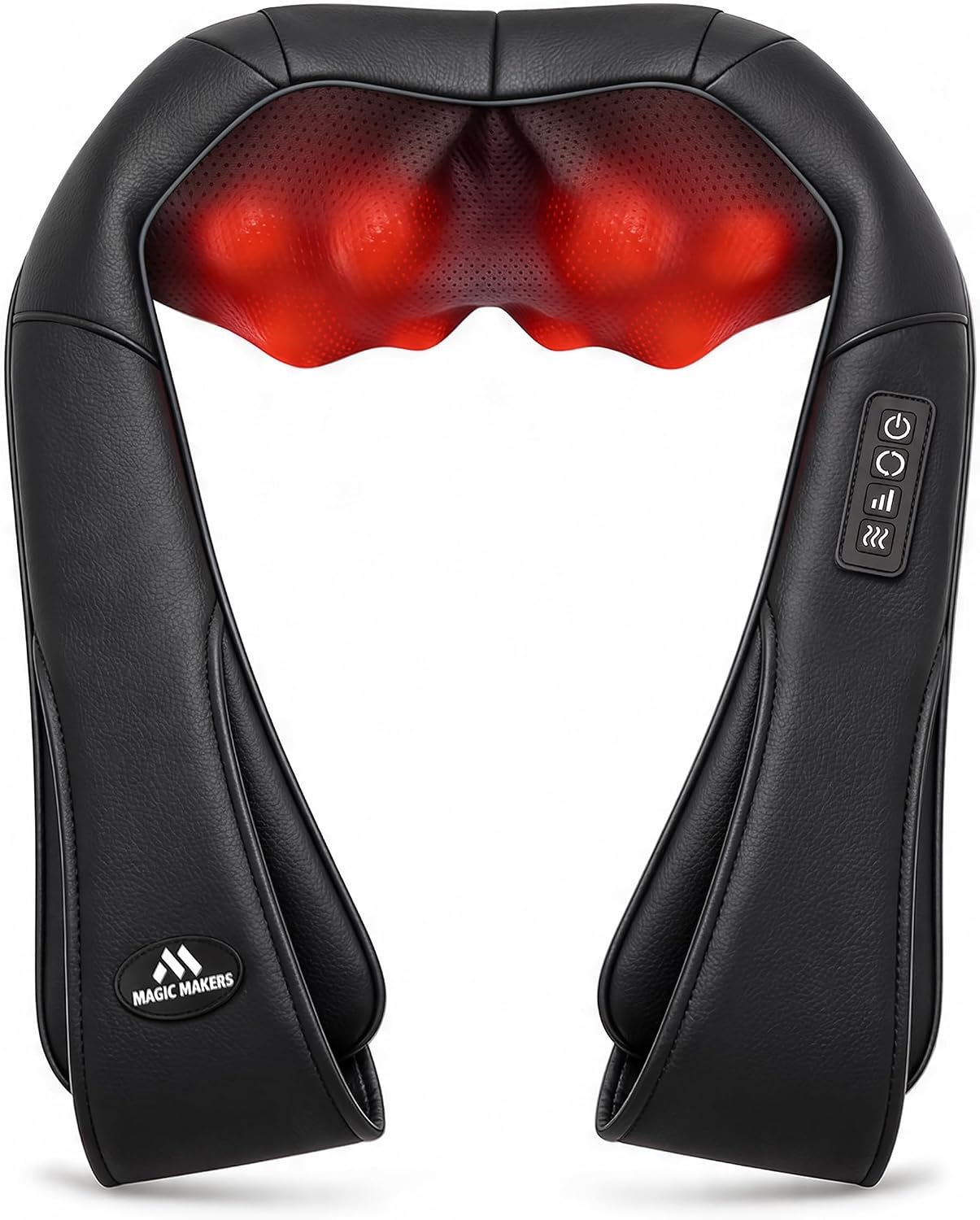 Neck Massager for Pain Relief Deep Tissue with Heat - Shiatsu Back and Shoulder Massage, Mothers Day Gifts for Mom Wife Women Her, Dad Men Him, Christmas, Fathers Day, Plug-in Use for Home Office Car