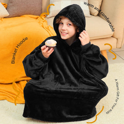 Aemicion Strawberry Blanket Hoodie,Oversized Sherpa Wearable Hooded Blanket,Warm Cozy Sweatshirt Gifts for Women Girls Adult